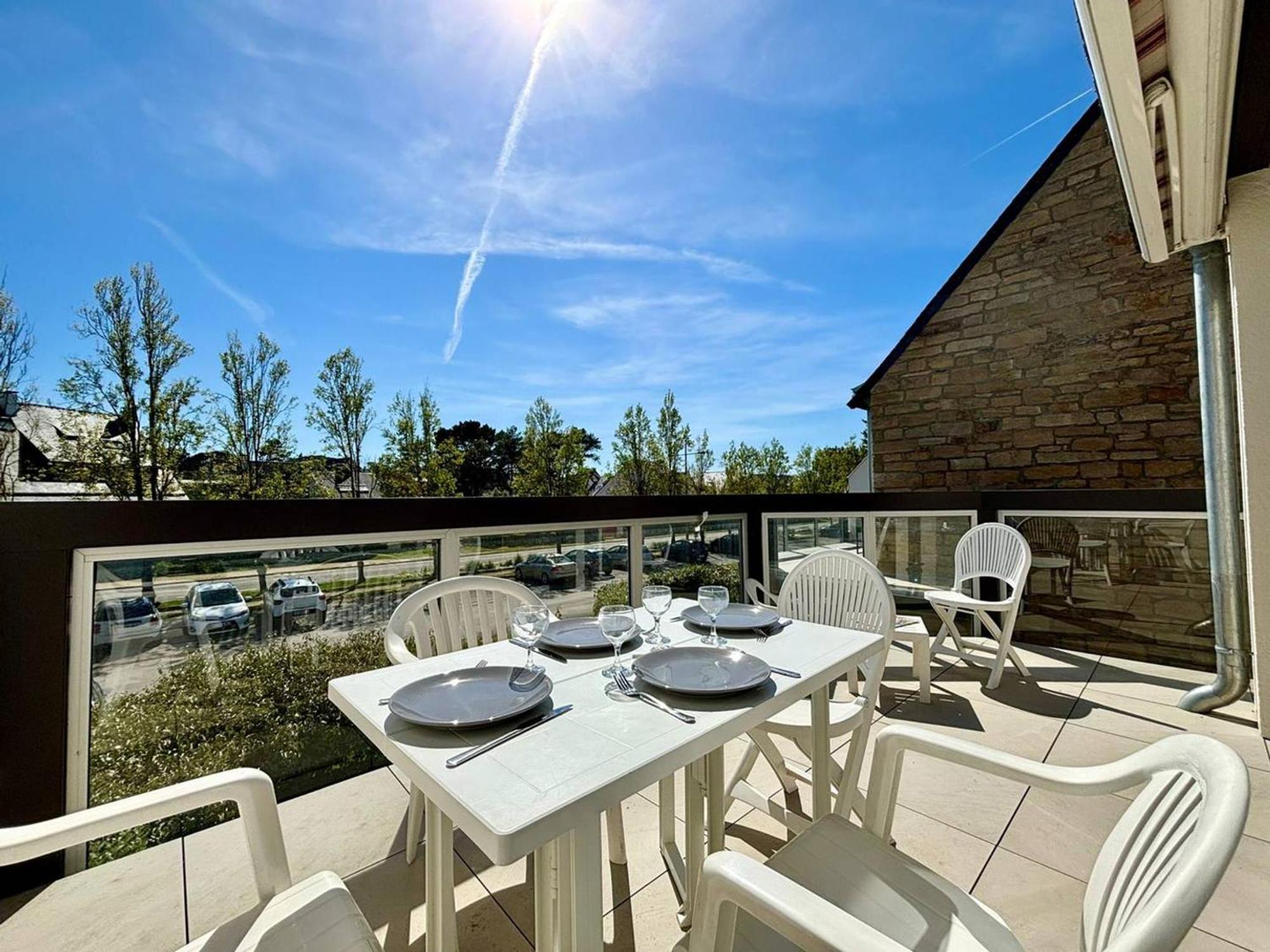 Appartement 3 Pieces A Carnac, Balcon Sud, Proche Plage - 4 Pers - Fr-1-377-14 Kültér fotó