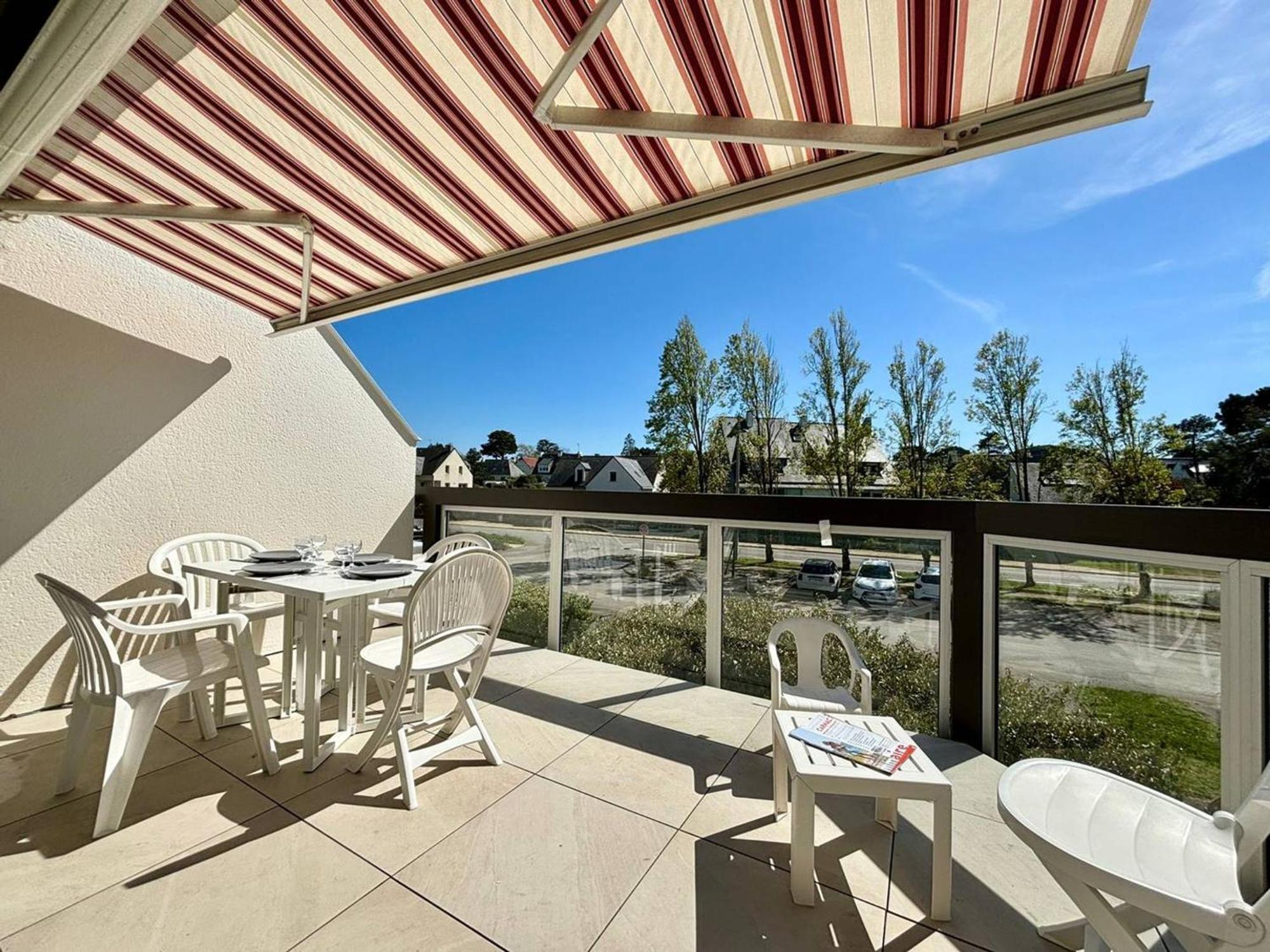 Appartement 3 Pieces A Carnac, Balcon Sud, Proche Plage - 4 Pers - Fr-1-377-14 Kültér fotó